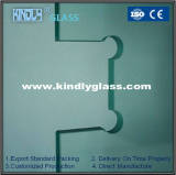 3.2-22 mm light green tempered glass with ce