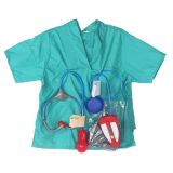 girls boys halloween costumes surgeon sets doctor cosplay stage wear clothing