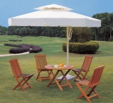 all weather solid wood folding patio dining garden outdoor furniture