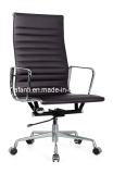 genuine leather aluminium office executive manager chair 