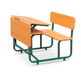 high quality double school desk with chair
