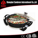 pressing aluminum nonstick electric skillet frying pan kitchen appliance