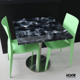  artificial marble solid surface dining table